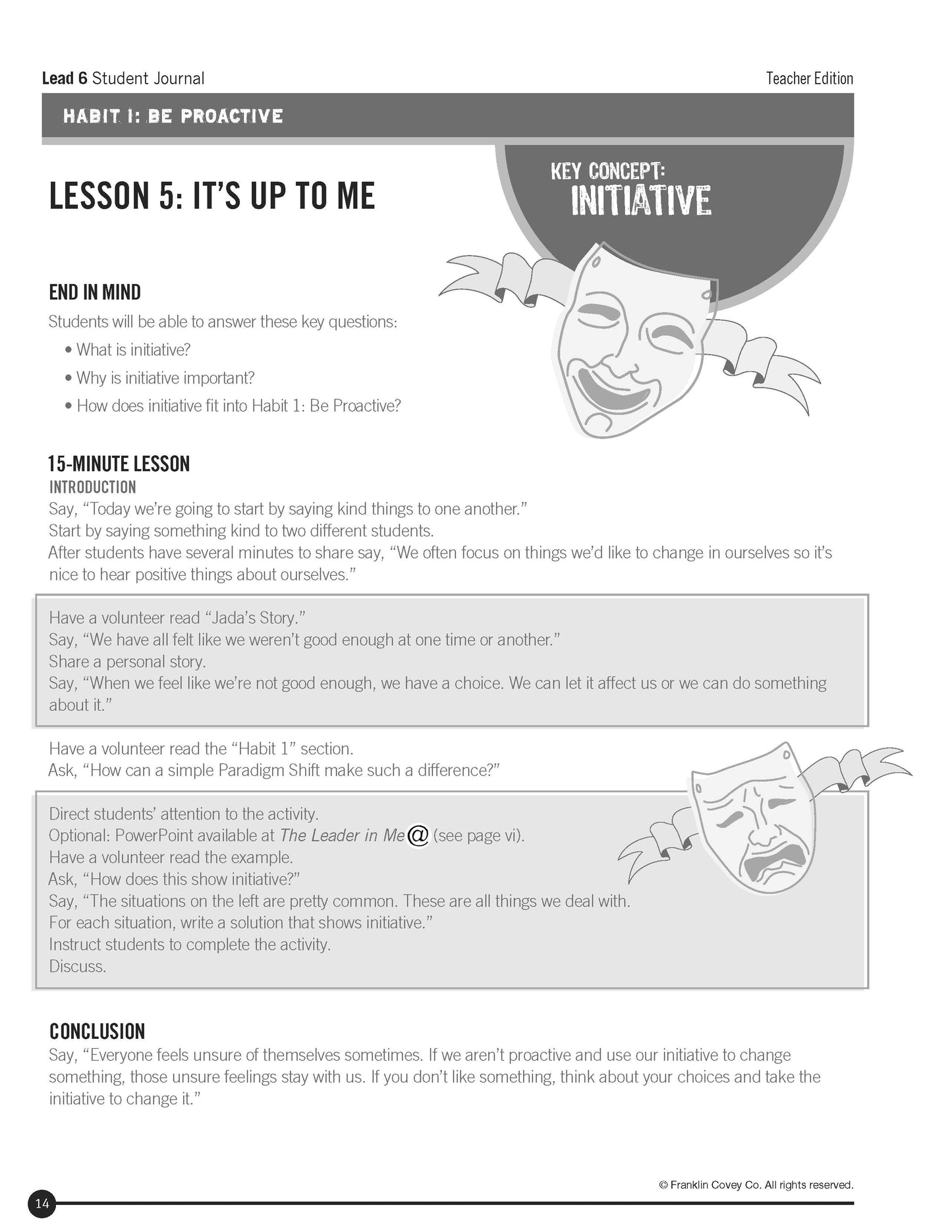 LEAD Journal Level 6: Teacher Edition