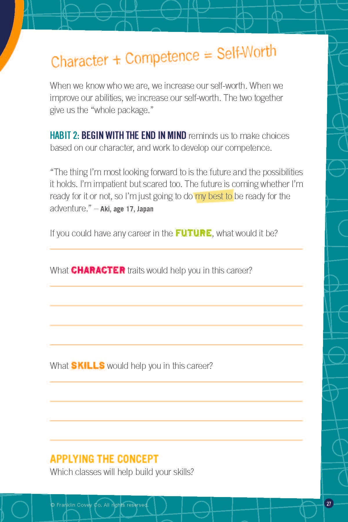 LEAD Journal Level 9: Student Edition