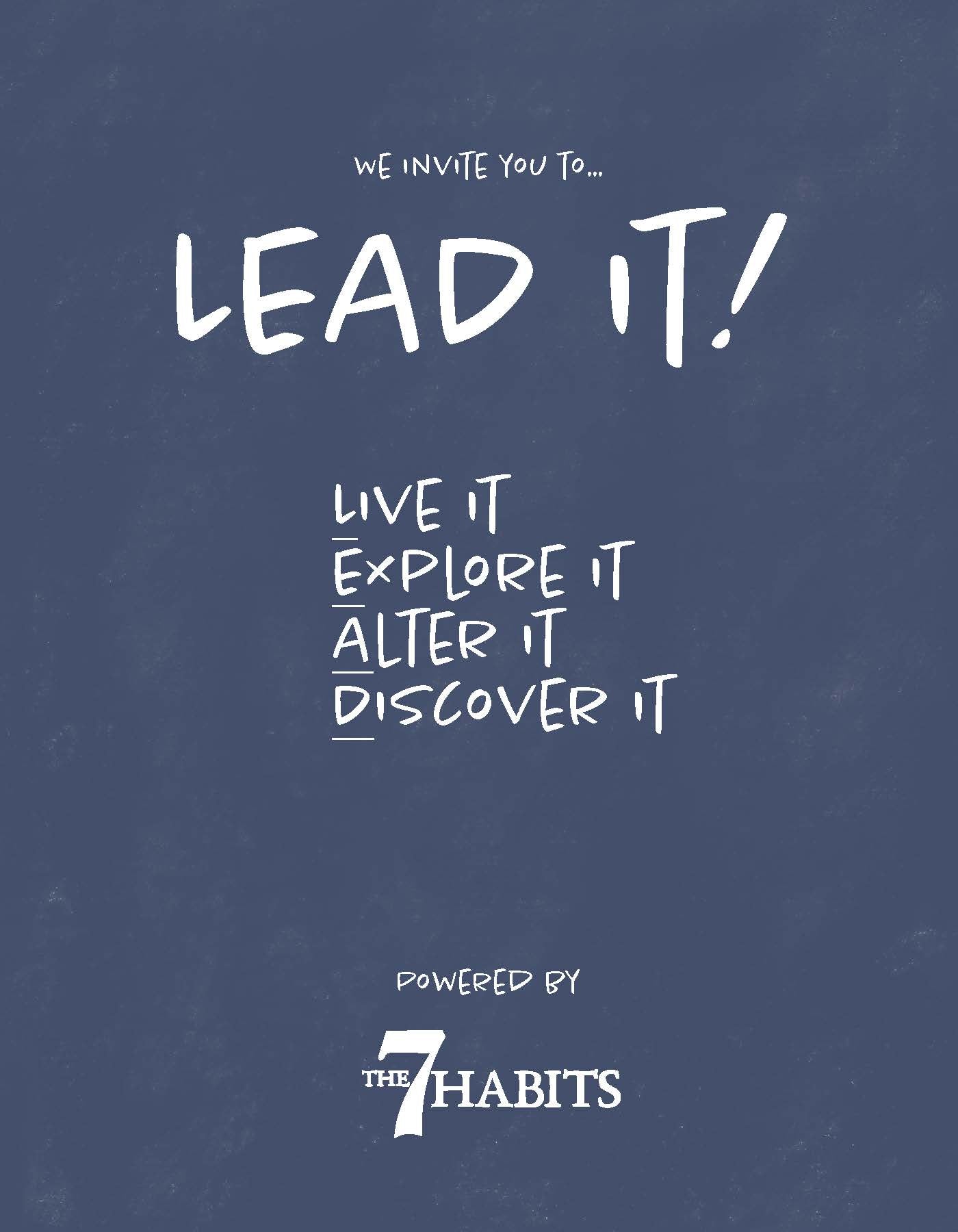 7 Habits Imagination Series Levels 5-6: Student Guide