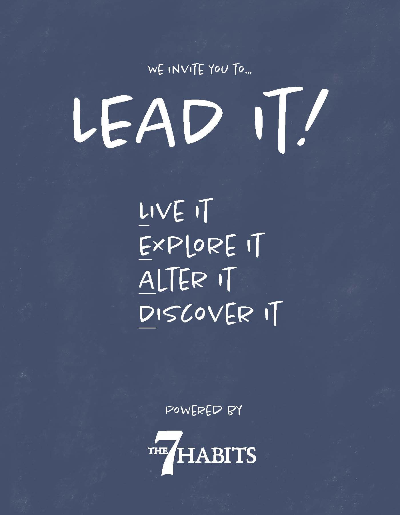 7 Habits Imagination Series Levels 7-8: Student Guide