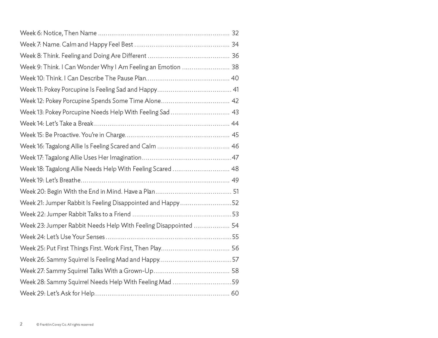 Early Learning Emotions & Self-Regulation: Teacher Guide