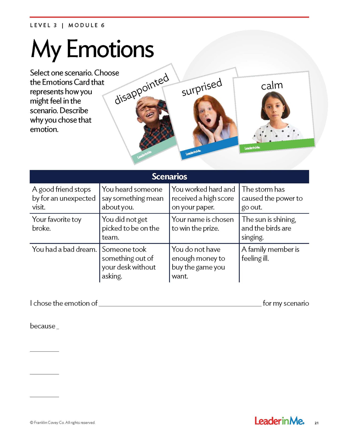 Curriculum Companion Level 3: Student Edition