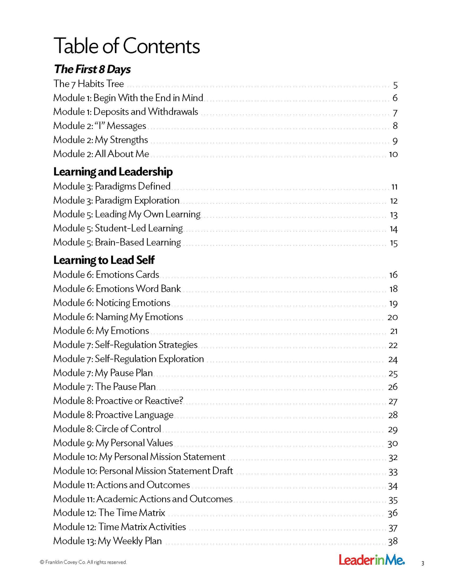 Curriculum Companion Level 3: Student Edition