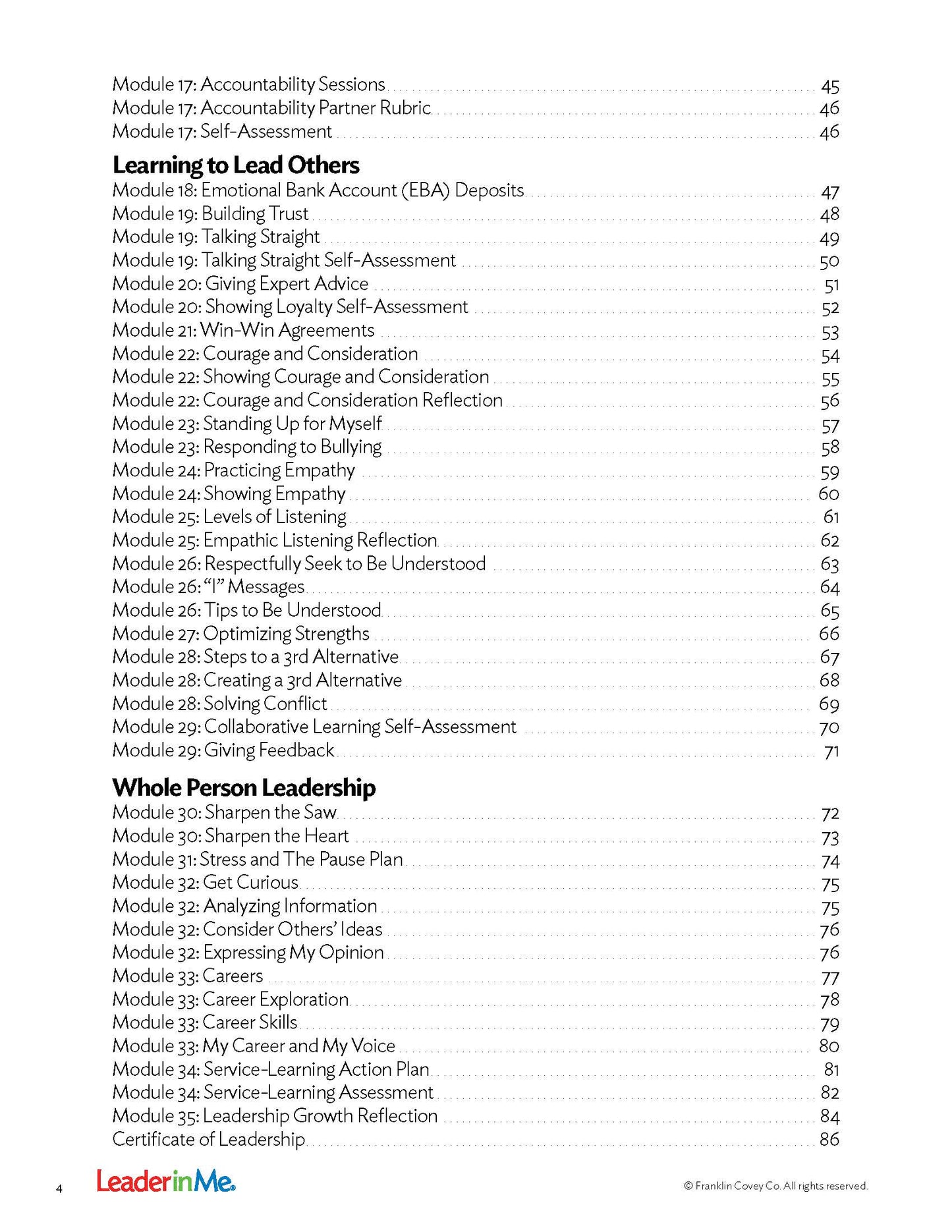 Curriculum Companion Level 4: Student Edition