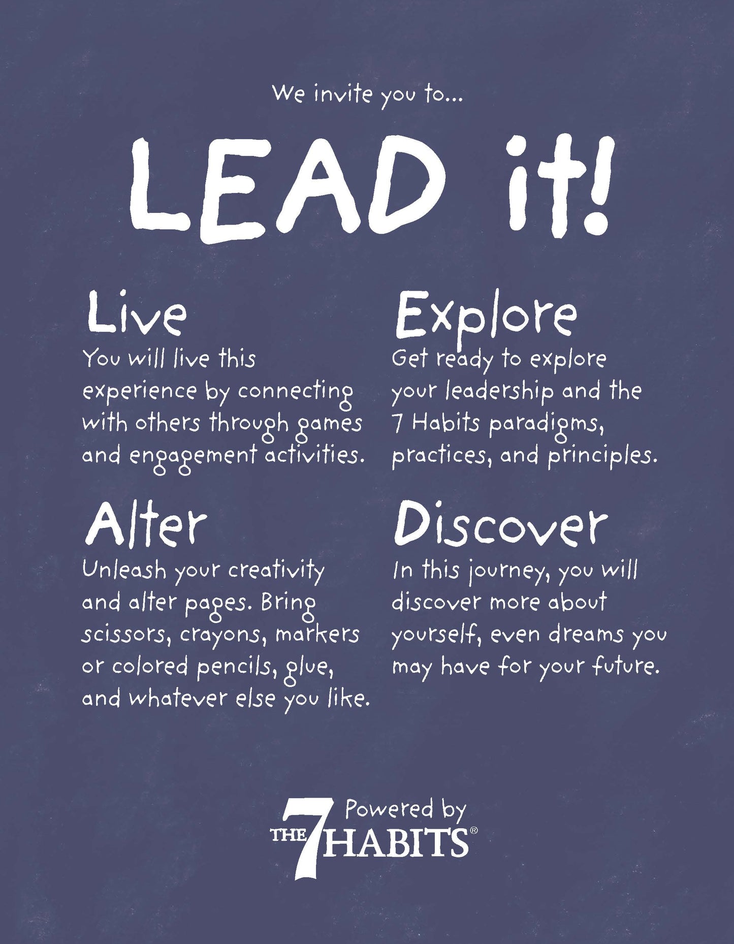 7 Habits Imagination Series Level 1: Student Guide (NEW)