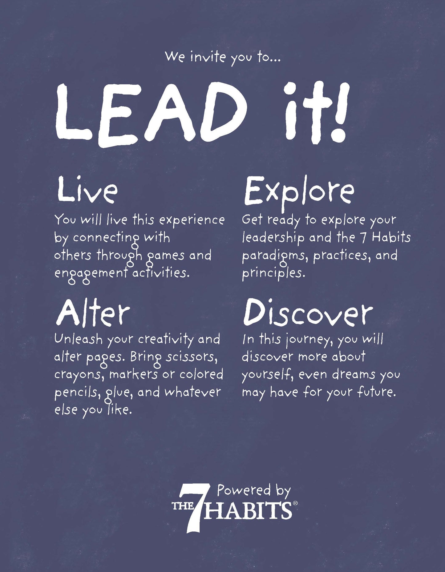 7 Habits Imagination Series Level 4: Student Guide (NEW)