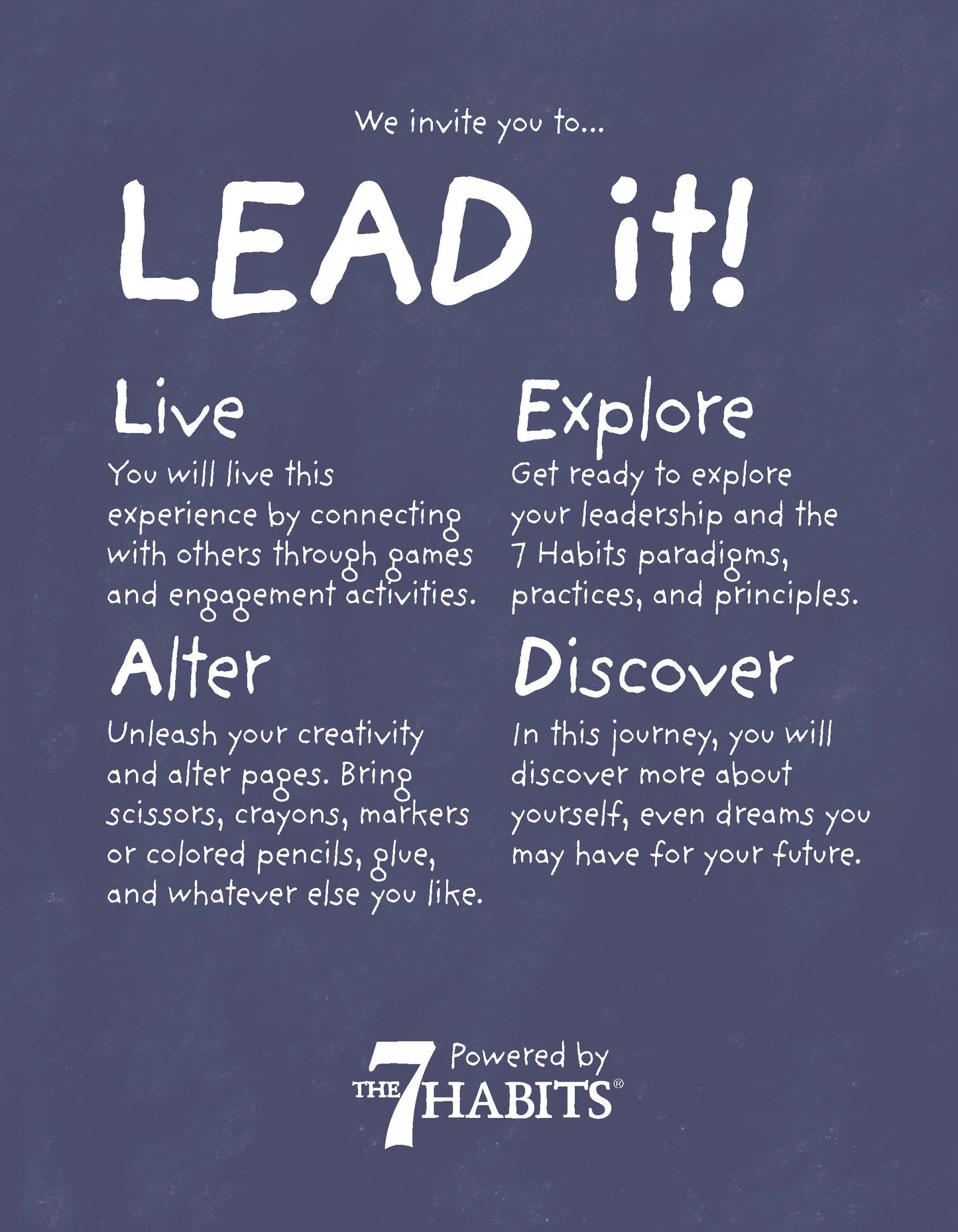7 Habits Imagination Series Level 5: Student Guide (NEW)