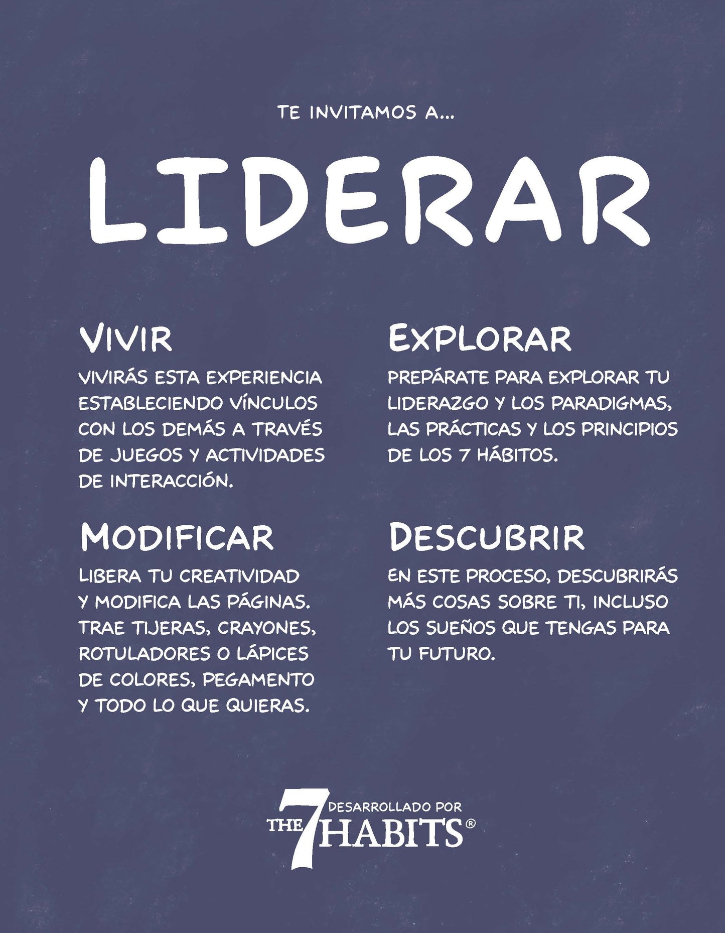 7 Habits Imagination Series Level 6: Student Guide (Spanish)