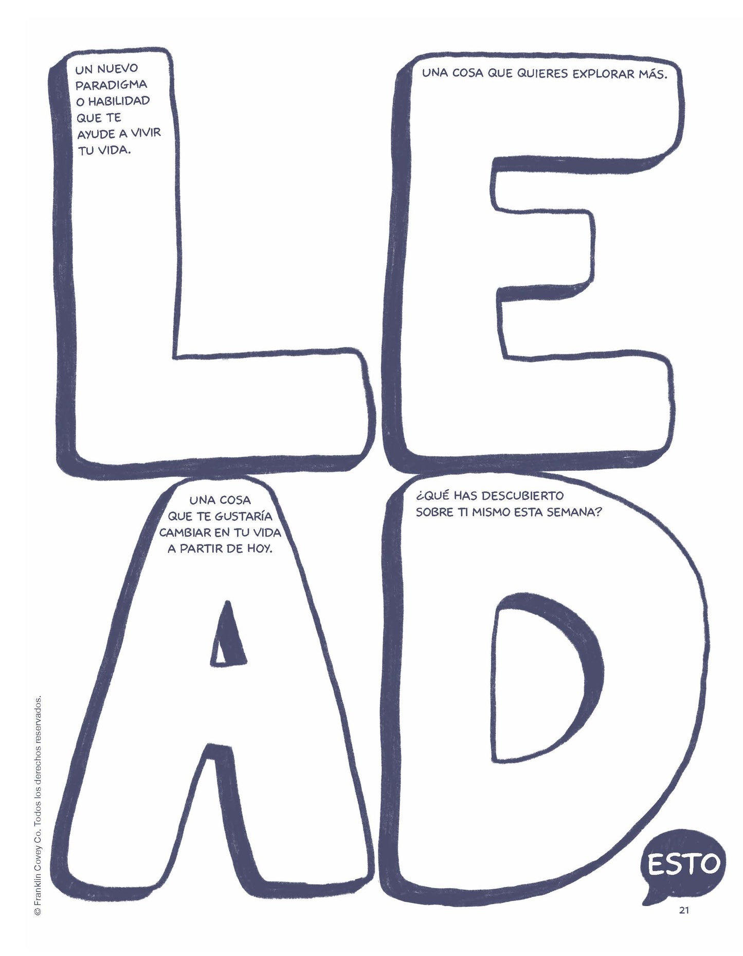 7 Habits Imagination Series Level 6: Student Guide (Spanish)