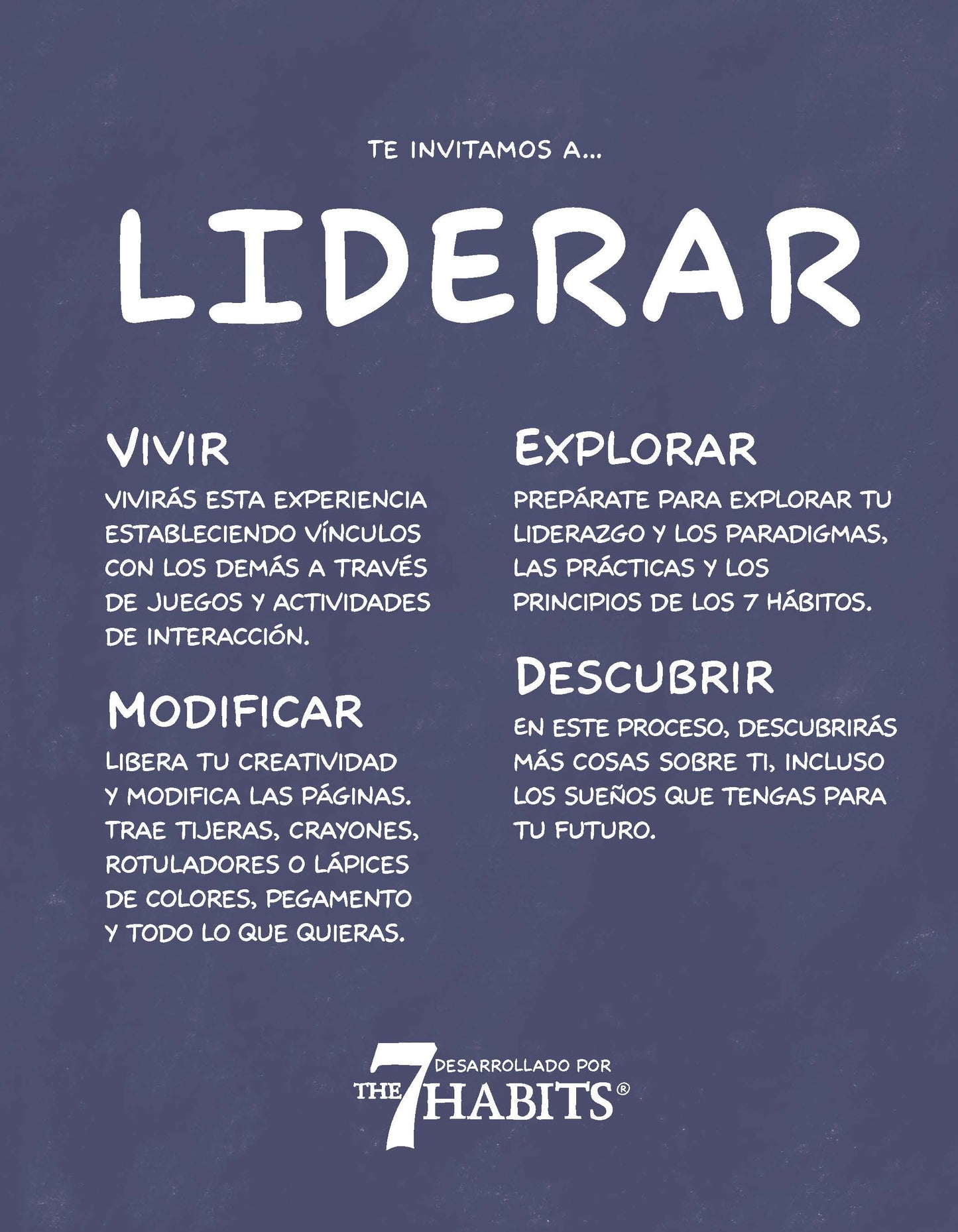 7 Habits Imagination Series Level 7: Student Guide (Spanish)