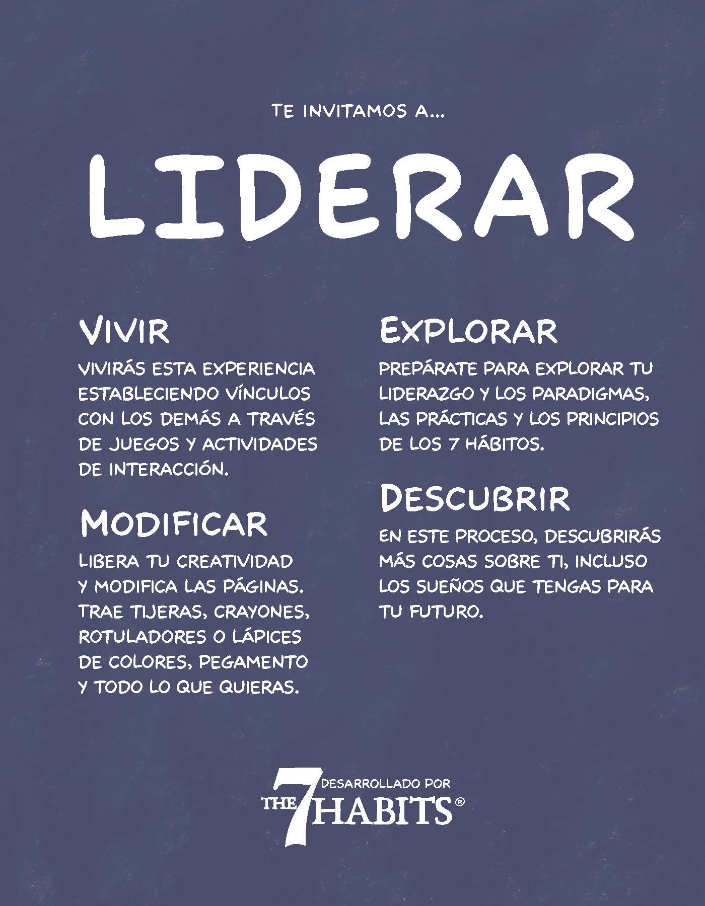 7 Habits Imagination Series Level 8: Student Guide (Spanish)