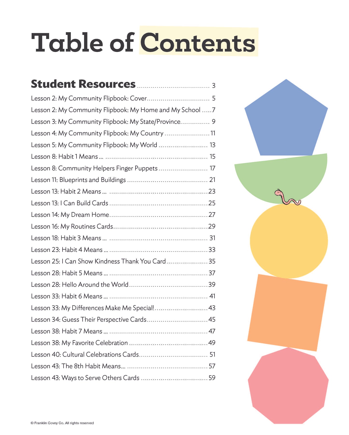 Early Learning Where We Live & Learn: Student/Family Edition