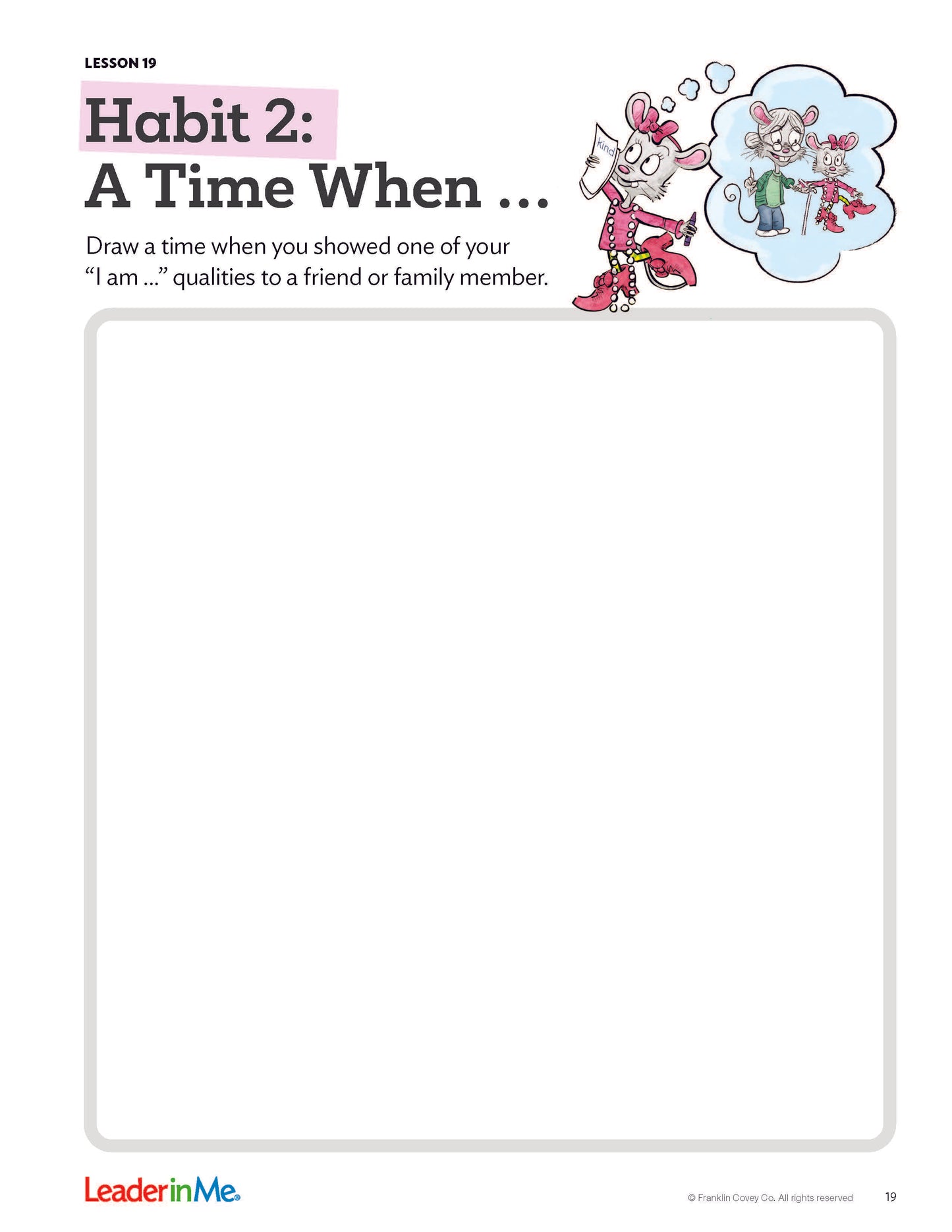 Early Learning Family and Friends: Student/Family Edition