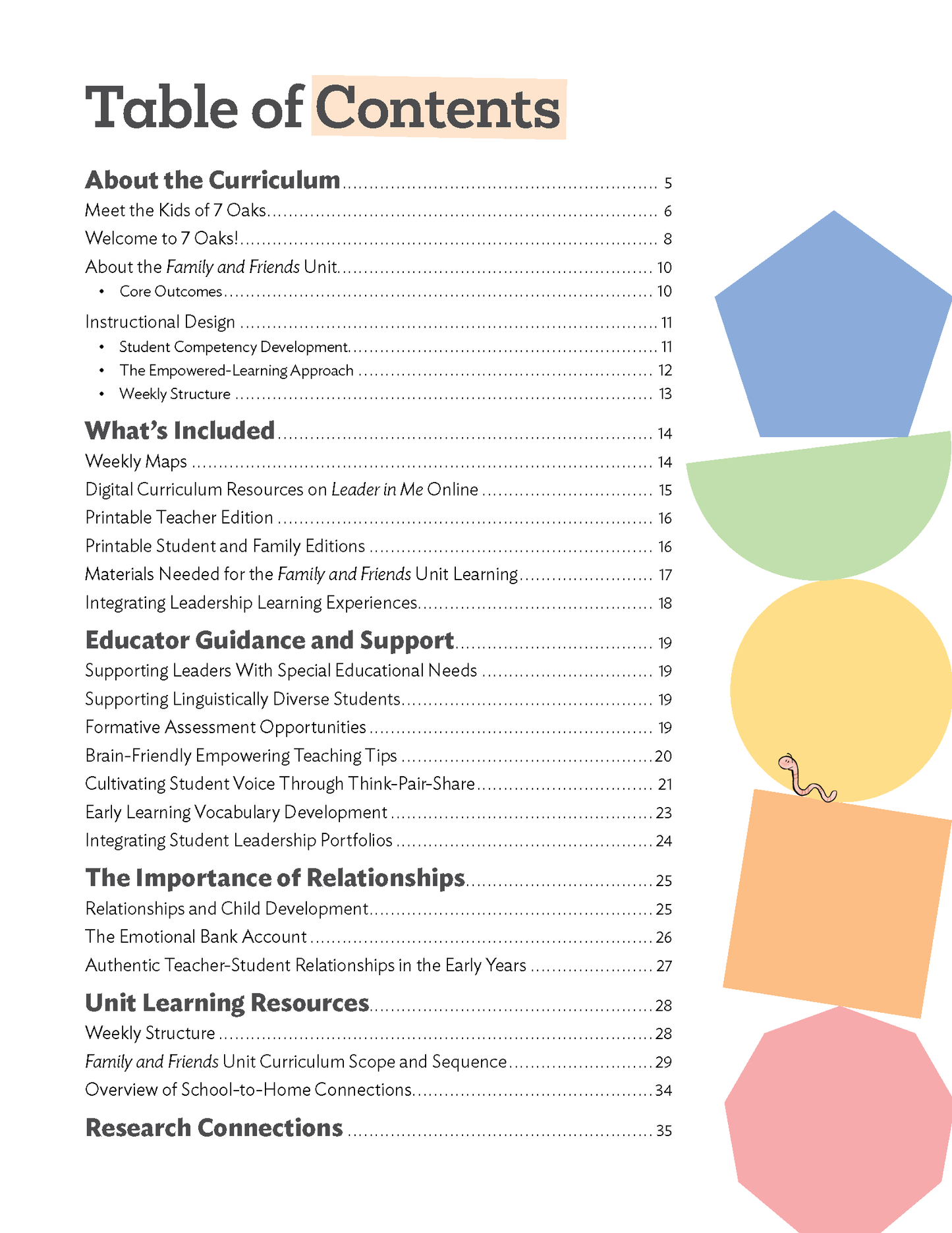 Early Learning Family and Friends: Teacher Edition