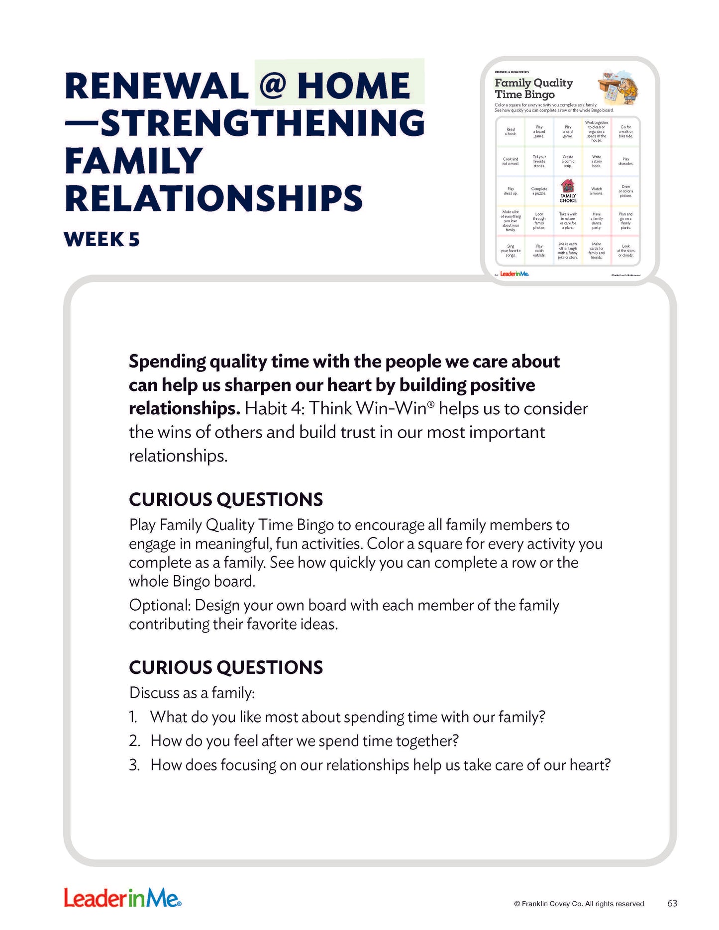 Early Learning Balance Feels Best: Student/Family Edition