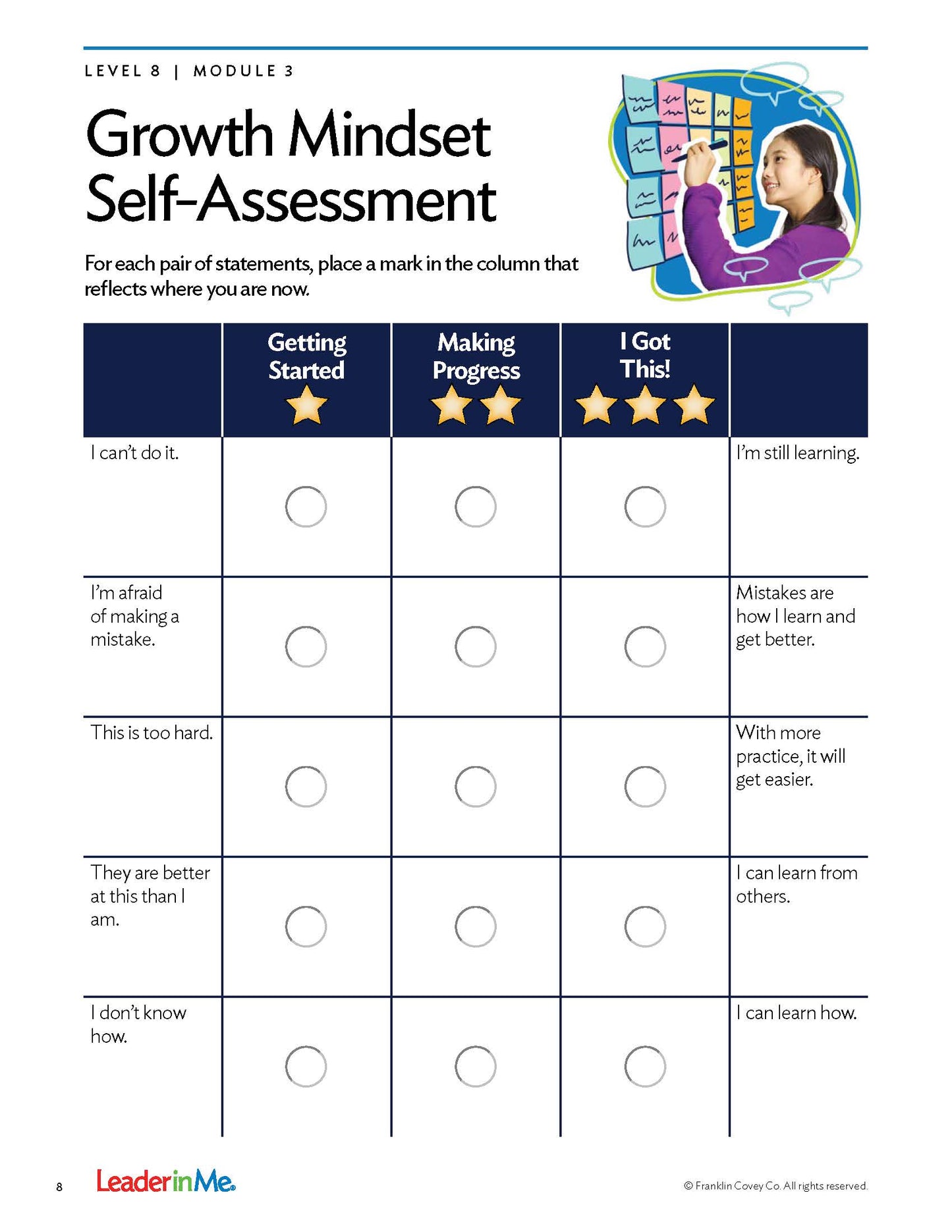 Curriculum Companion Level 8: Student Edition