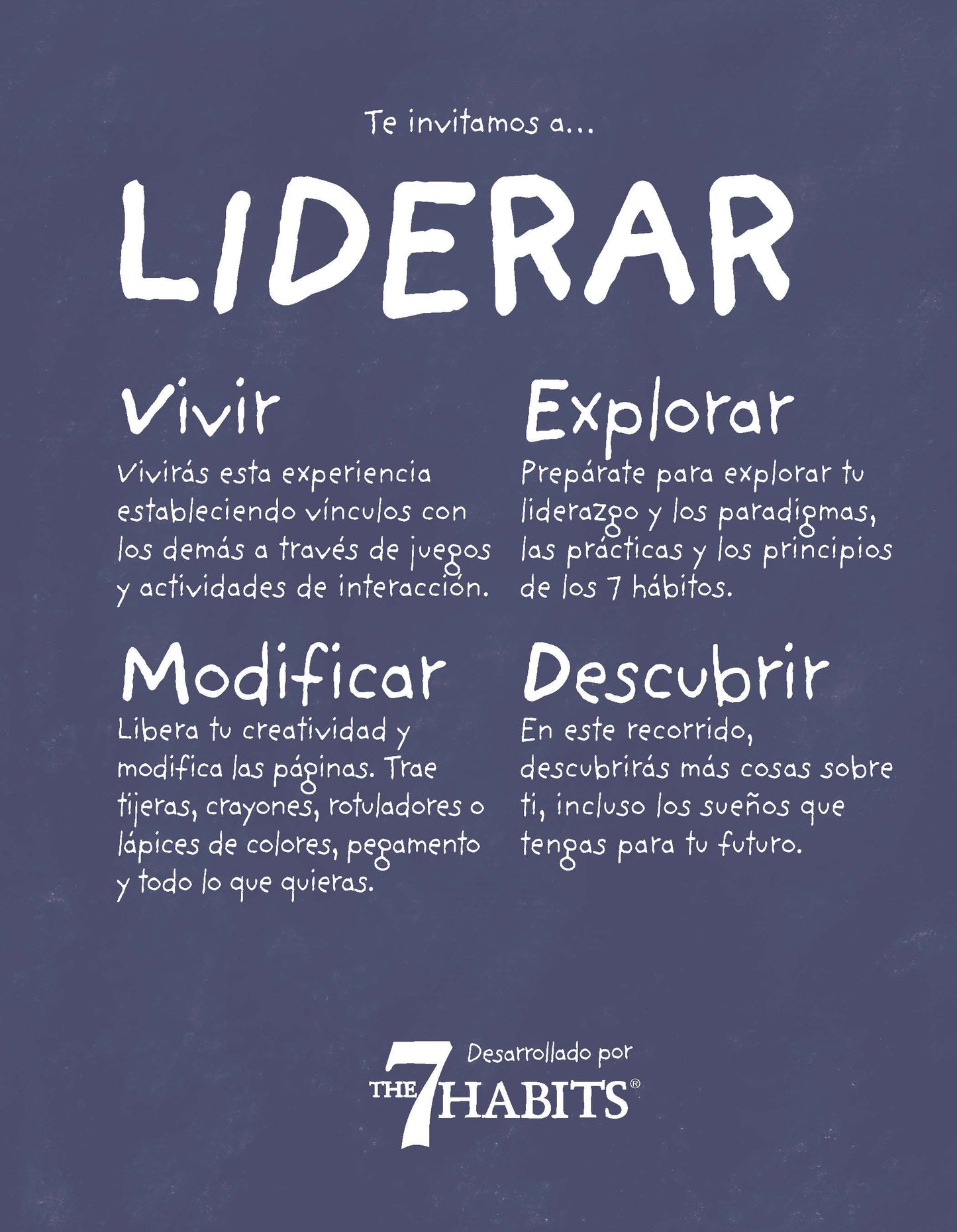 7 Habits Imagination Series Level 4: Student Guide (Spanish)