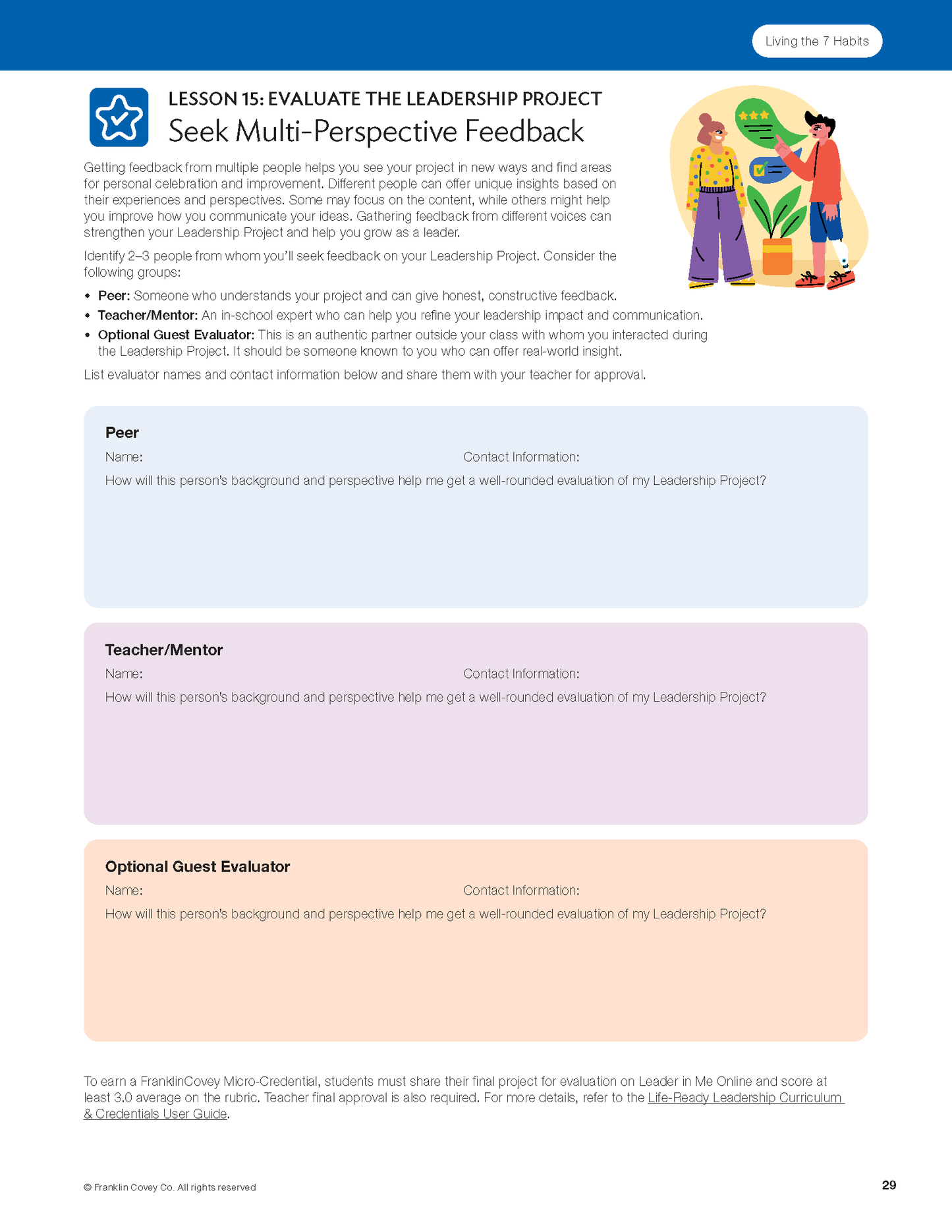Life-Ready Leadership: Living the 7 Habits Student Guide