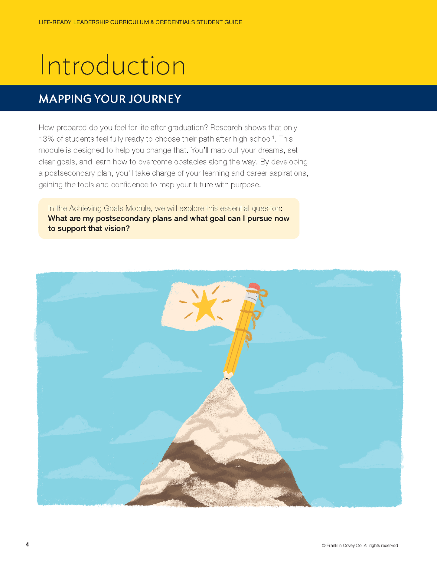 Leadership: Achieving Goals Student Guide
