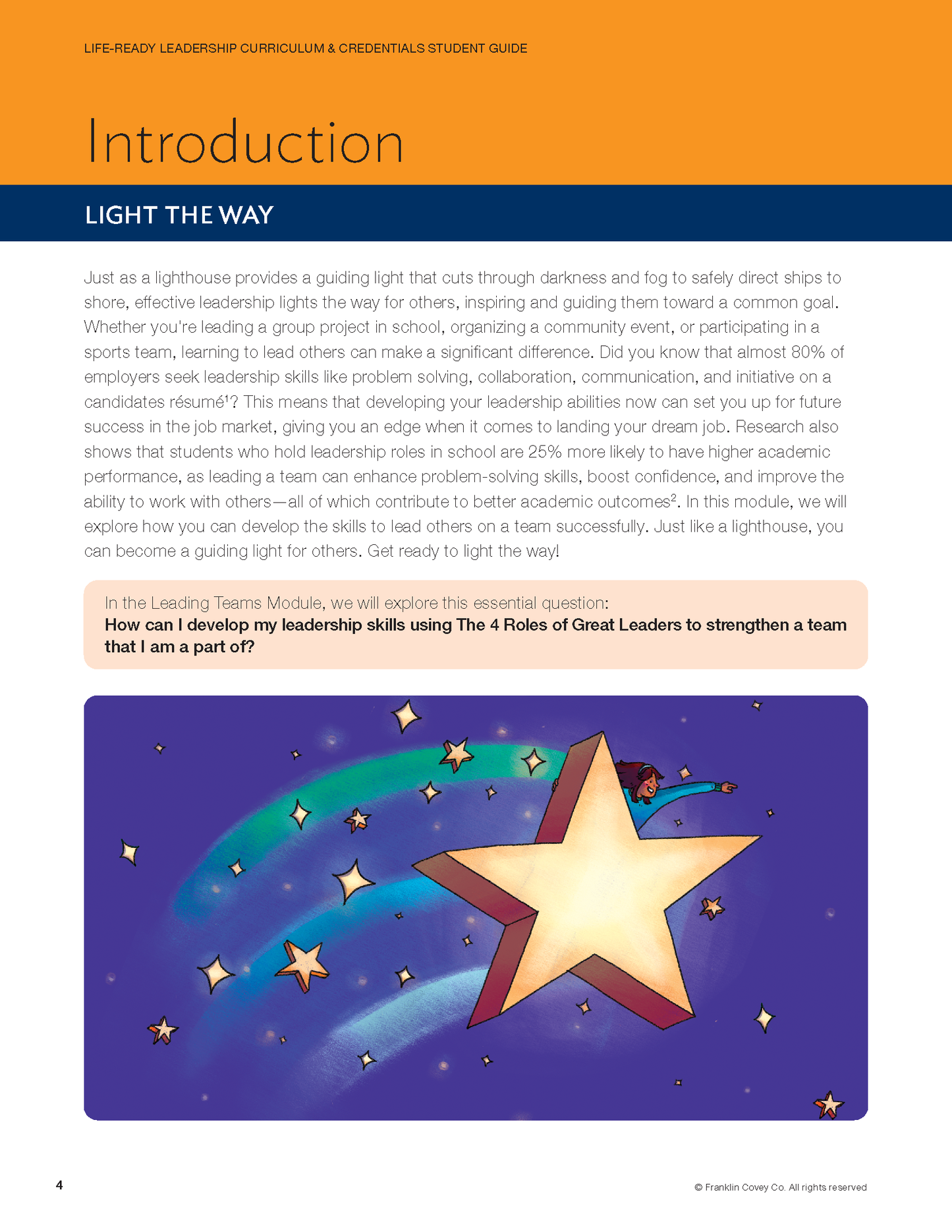 Life-Ready Leadership: Leading Teams Student Guide