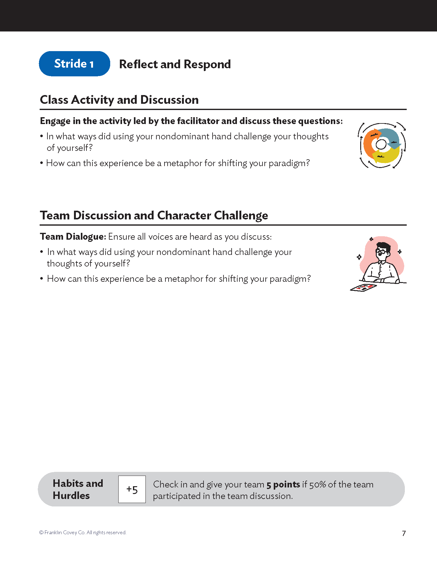 The Book and Beyond: A 7 Habits Challenge for Teens