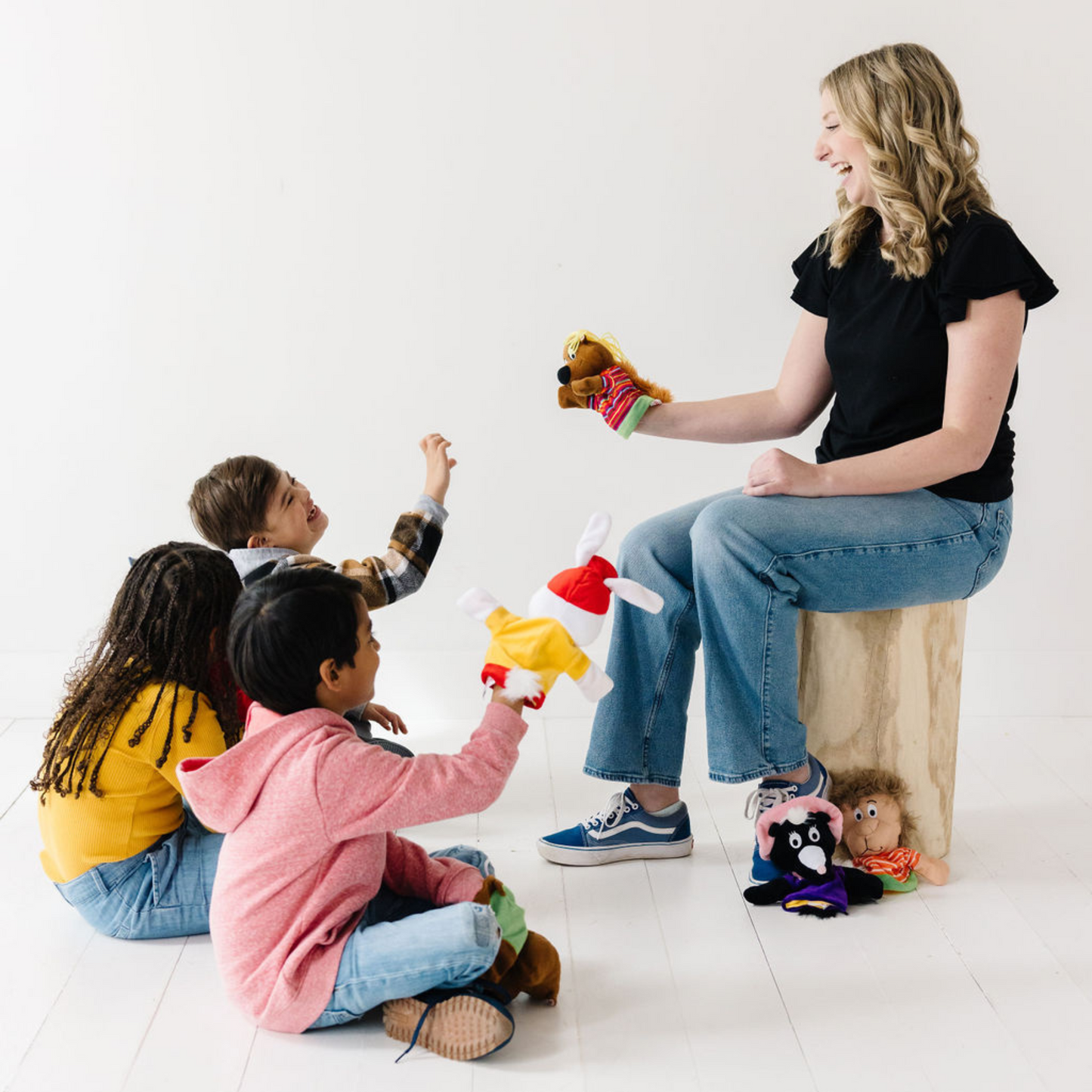 7 Habits of Happy Kids: 7 Puppet Set