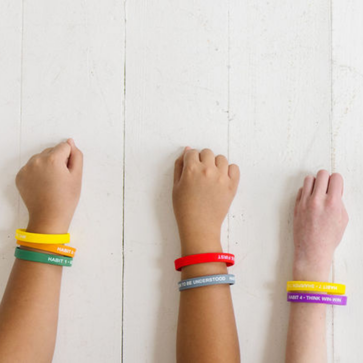 7 Habits: 7 Wristband Set (Adult)
