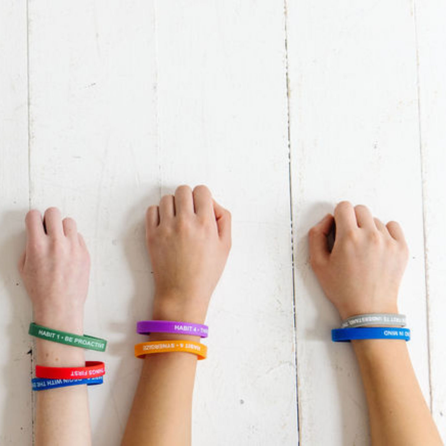 7 Habits: 7 Wristband Set (Adult)