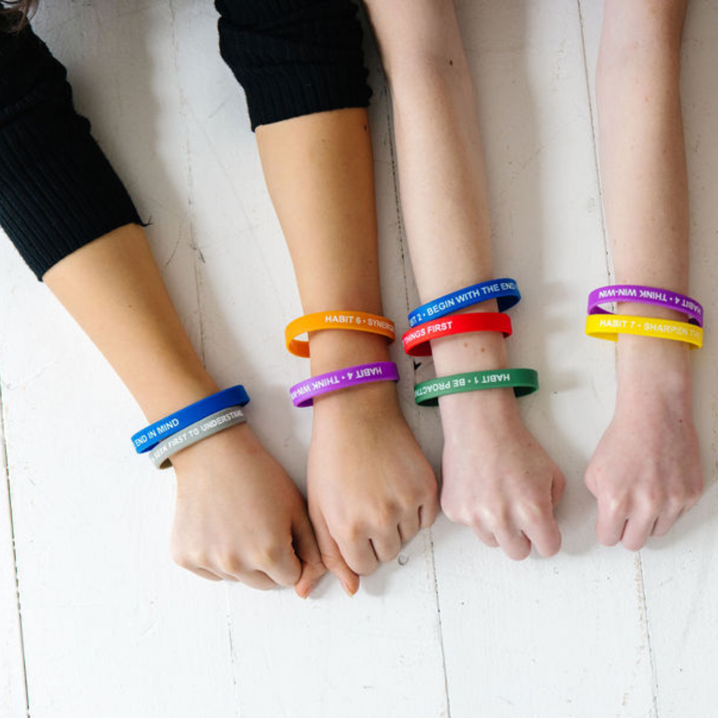 7 Habits: 7 Wristband Set (Adult)