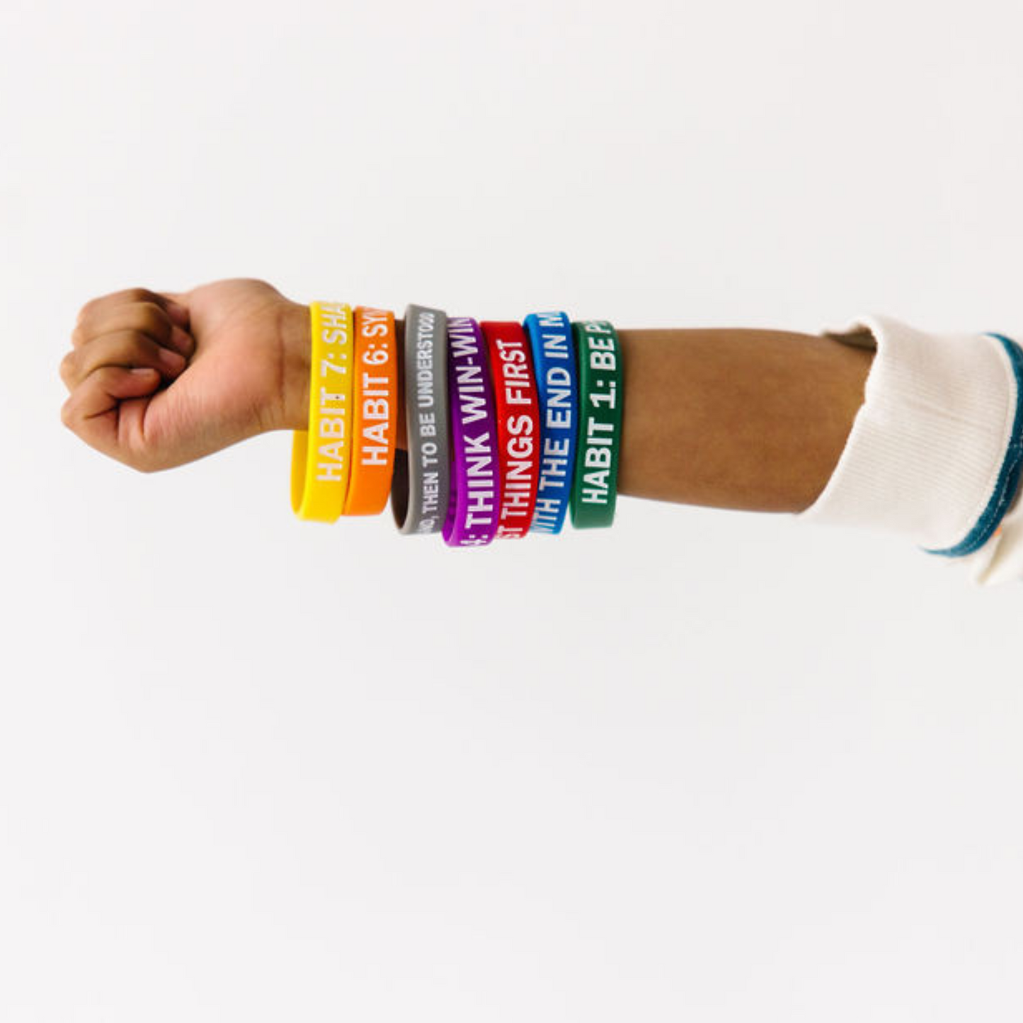 7 Habits: 7 Wristband Set (Child)