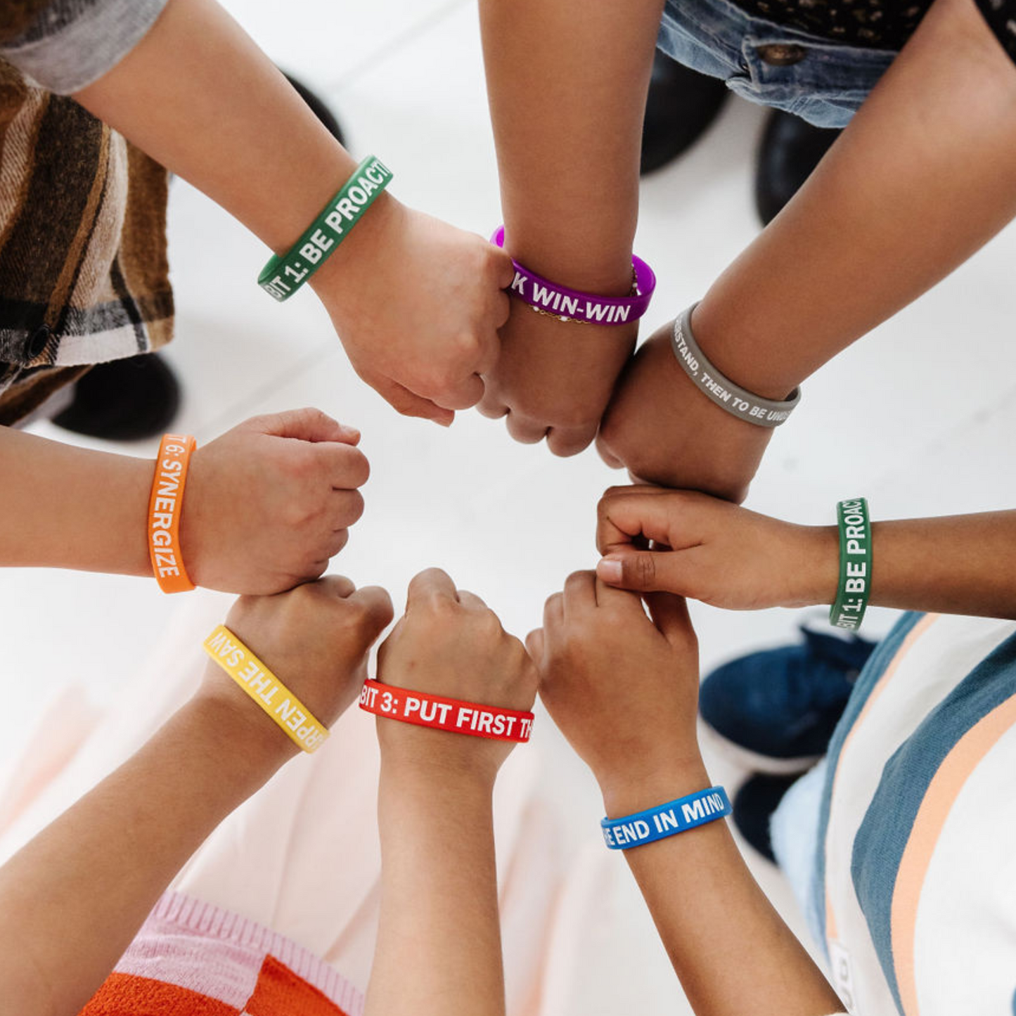7 Habits: 7 Wristband Set (Child)