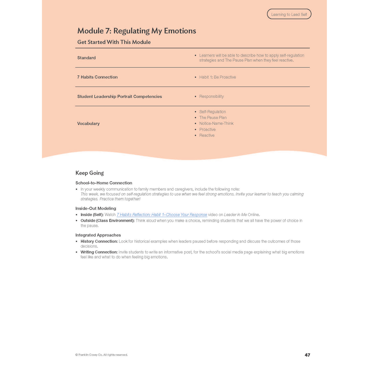 Digital Curriculum Level 4: Teacher Notes Print Edition