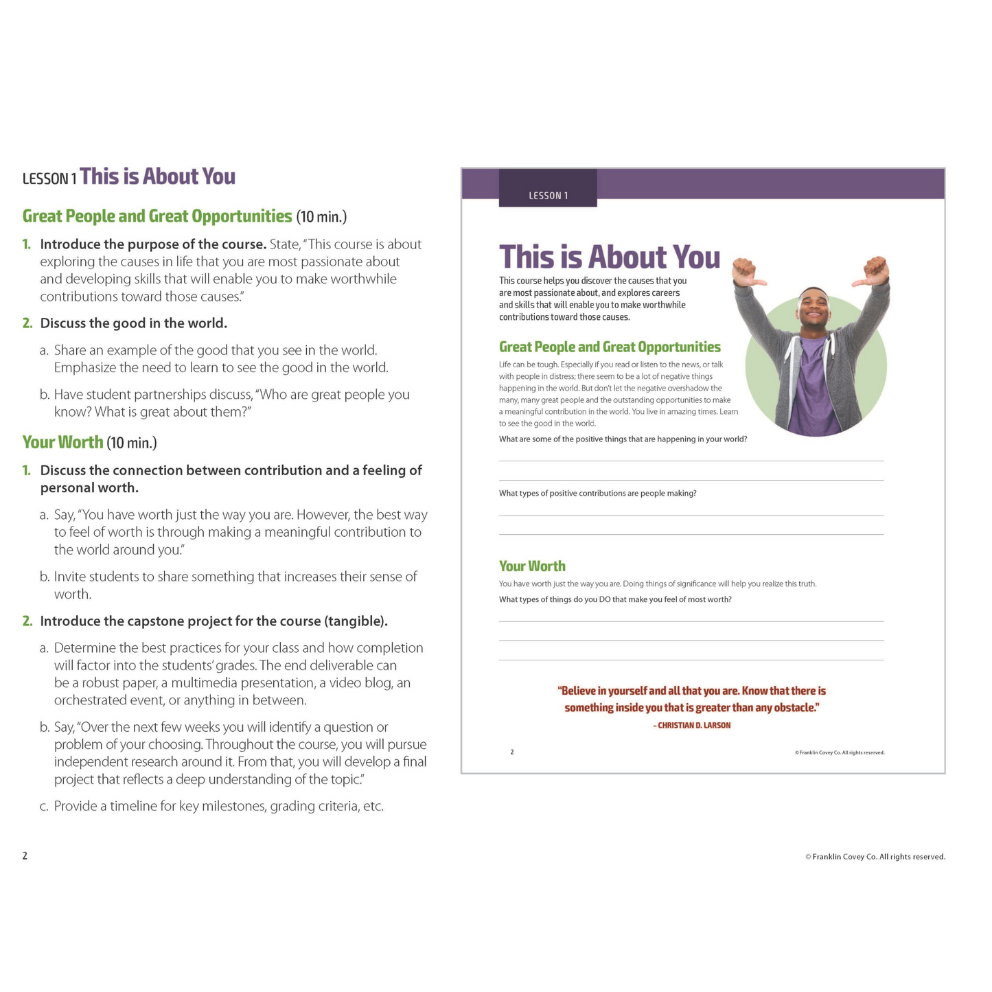 Find Your Voice: Teacher Discovery Guide