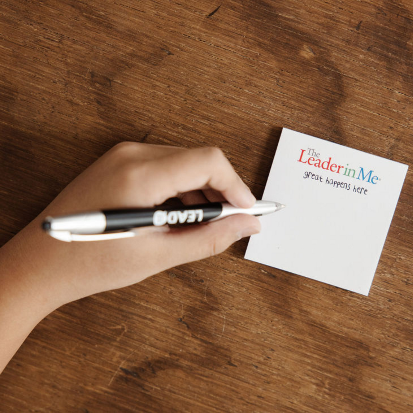 Leader in Me: Post-It Notes