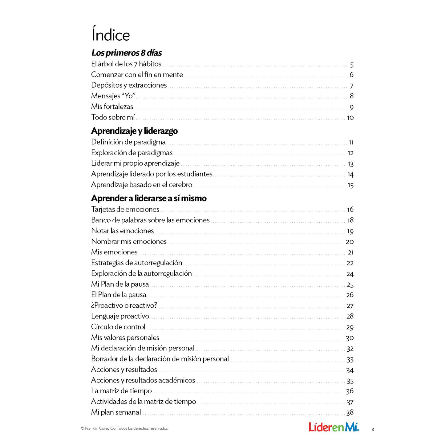 Curriculum Companion Level 3: Student Edition (Spanish)