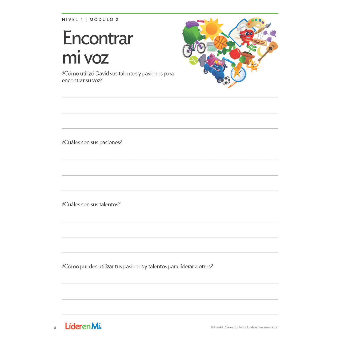 Curriculum Companion Level 4: Student Edition (Spanish)
