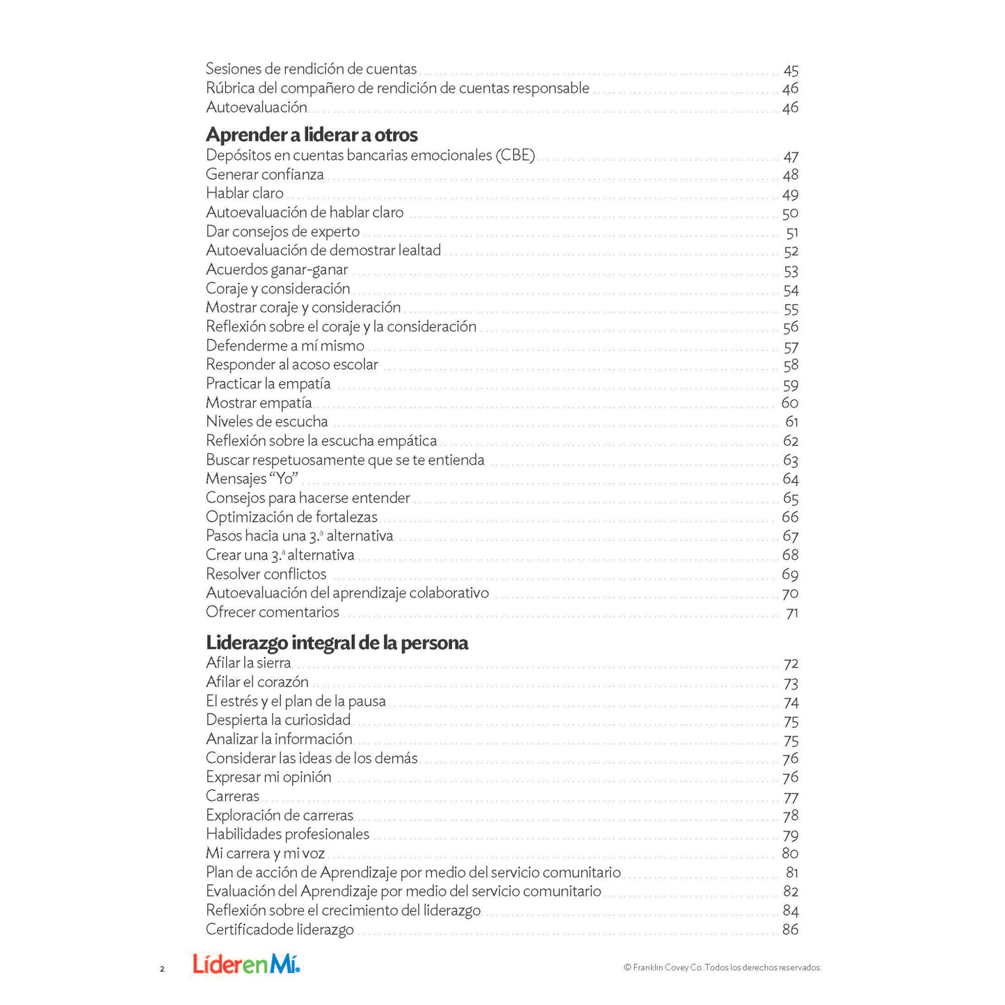 Curriculum Companion Level 4: Student Edition (Spanish)