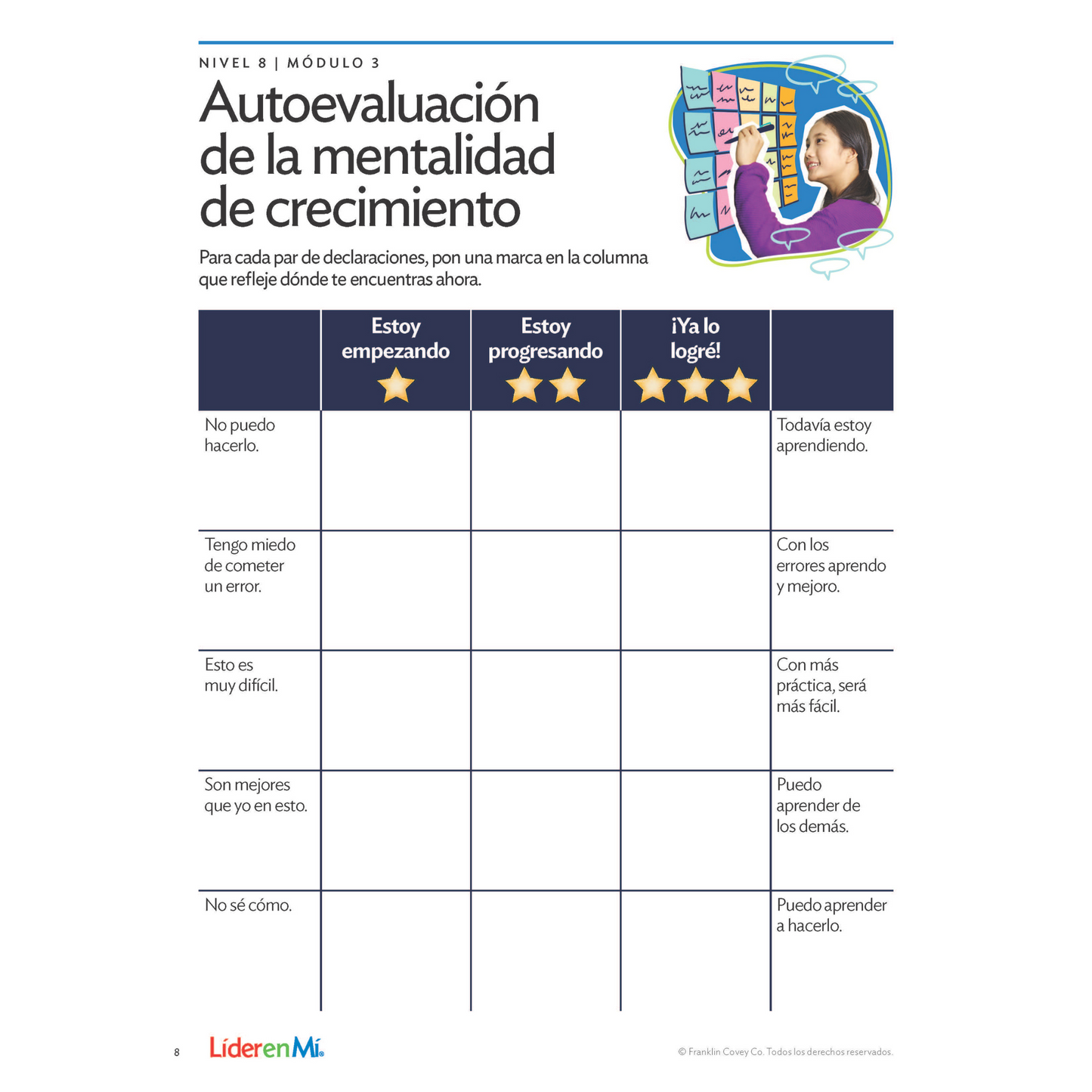 Curriculum Companion Level 8: Student Edition (Spanish)