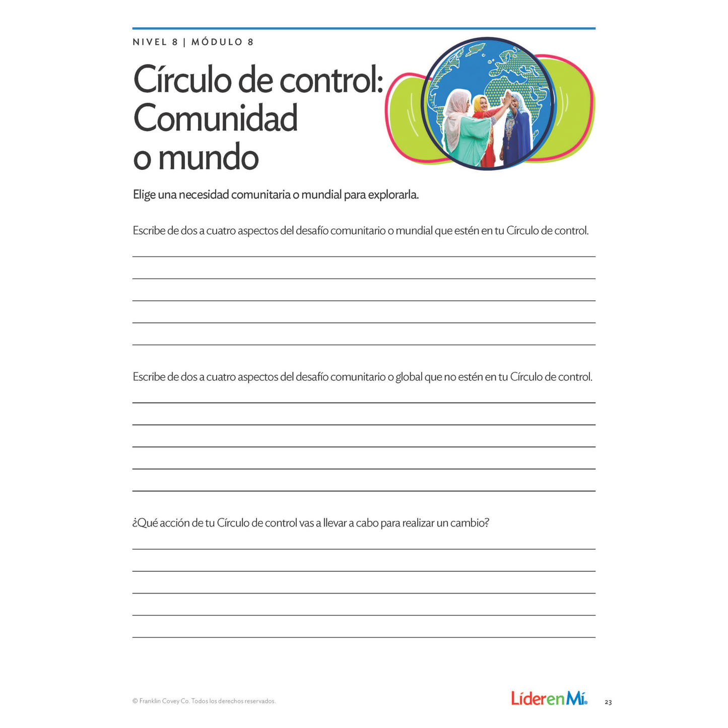 Curriculum Companion Level 8: Student Edition (Spanish)