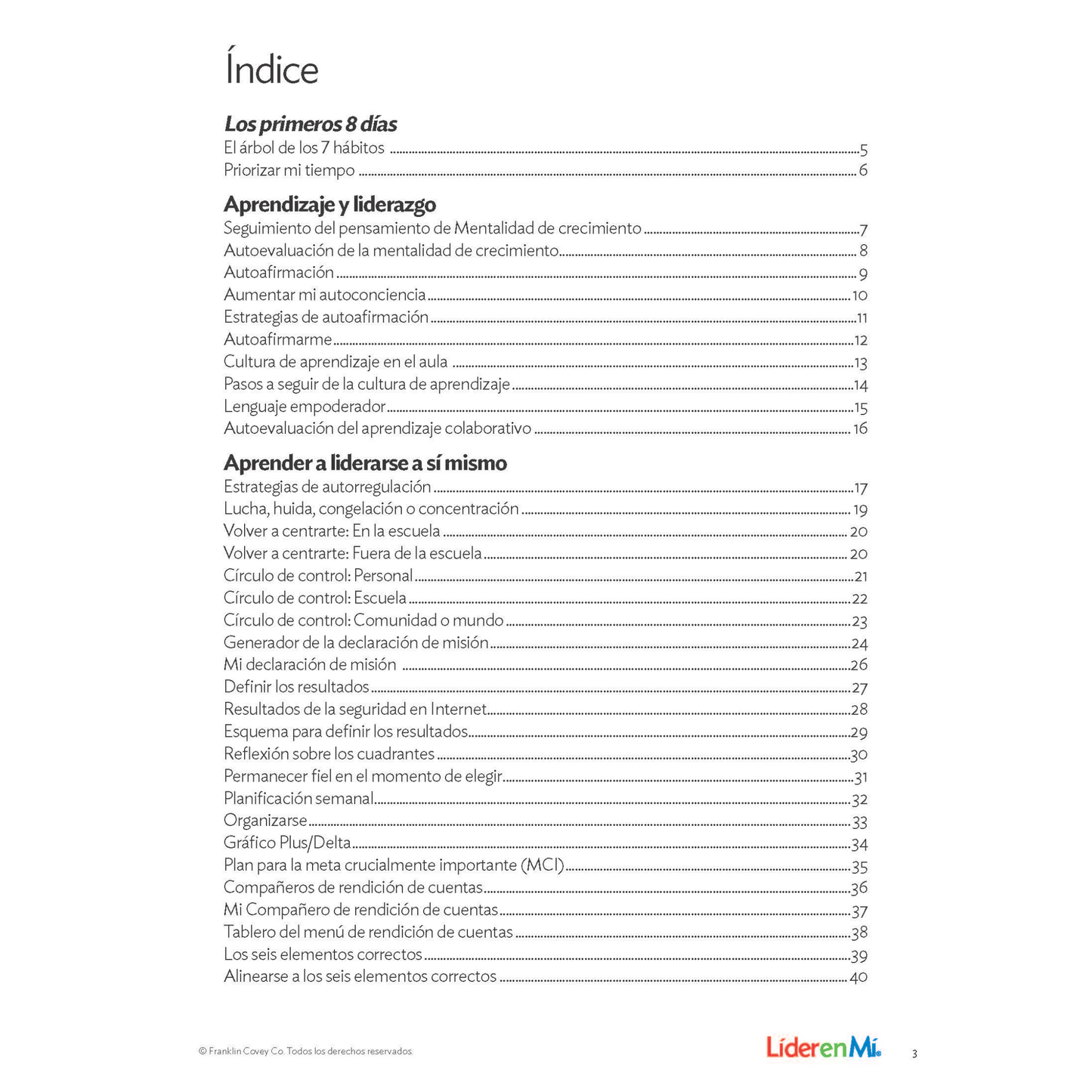 Curriculum Companion Level 8: Student Edition (Spanish)