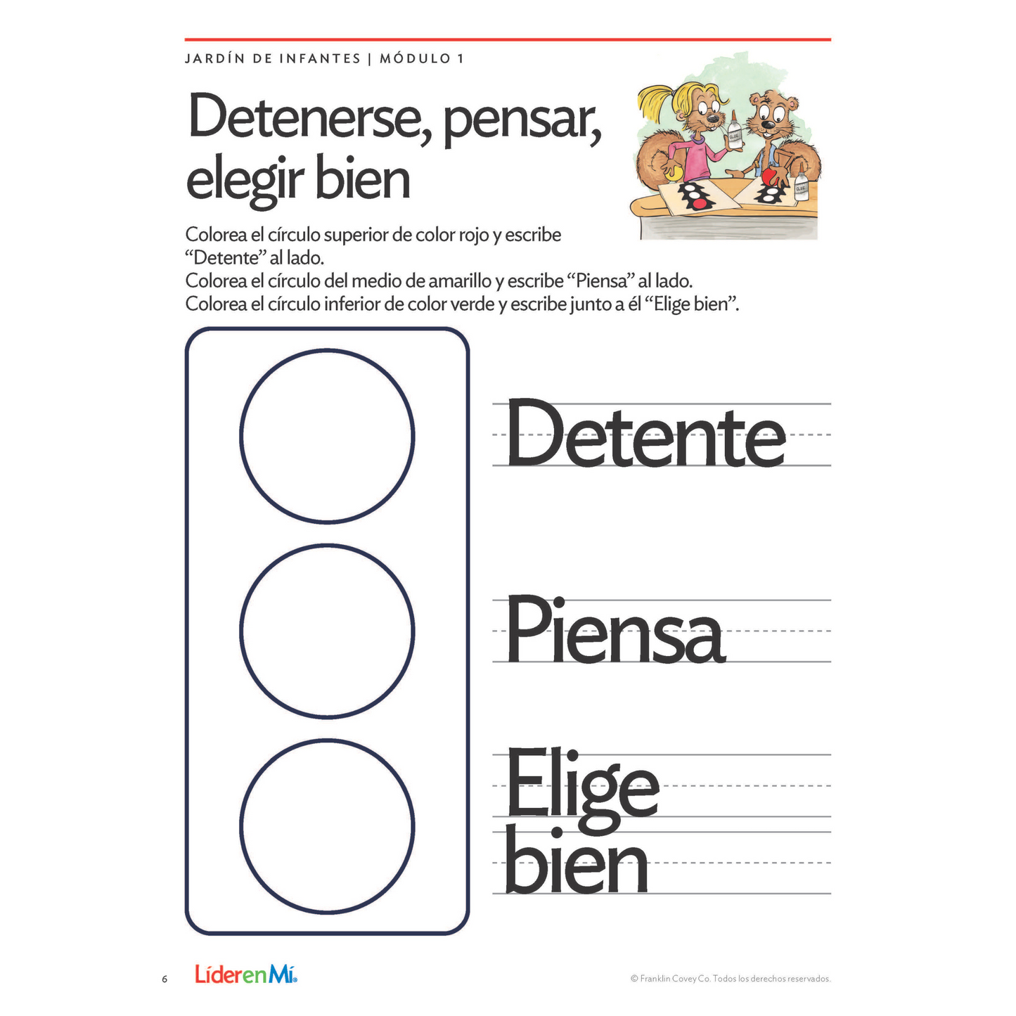 Curriculum Companion Level K: Student Edition (Spanish)