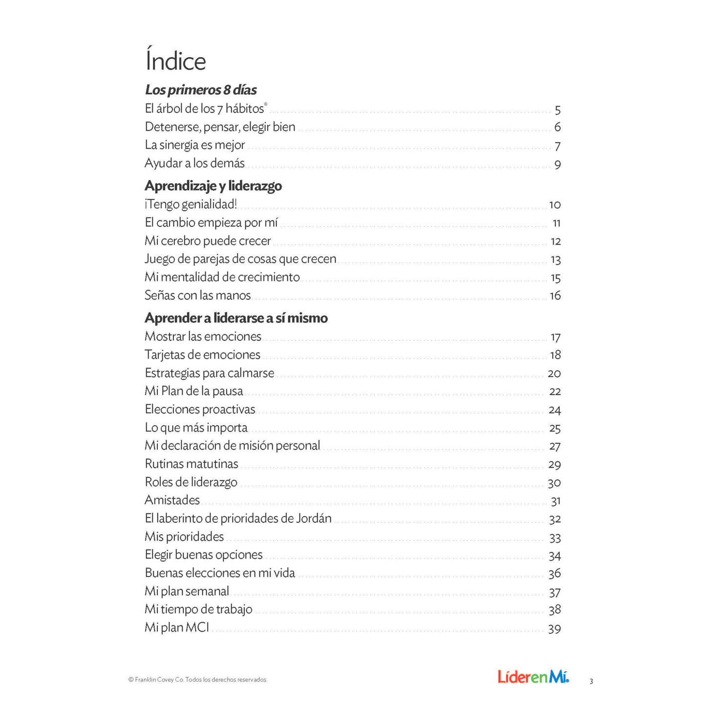Curriculum Companion Level K: Student Edition (Spanish)