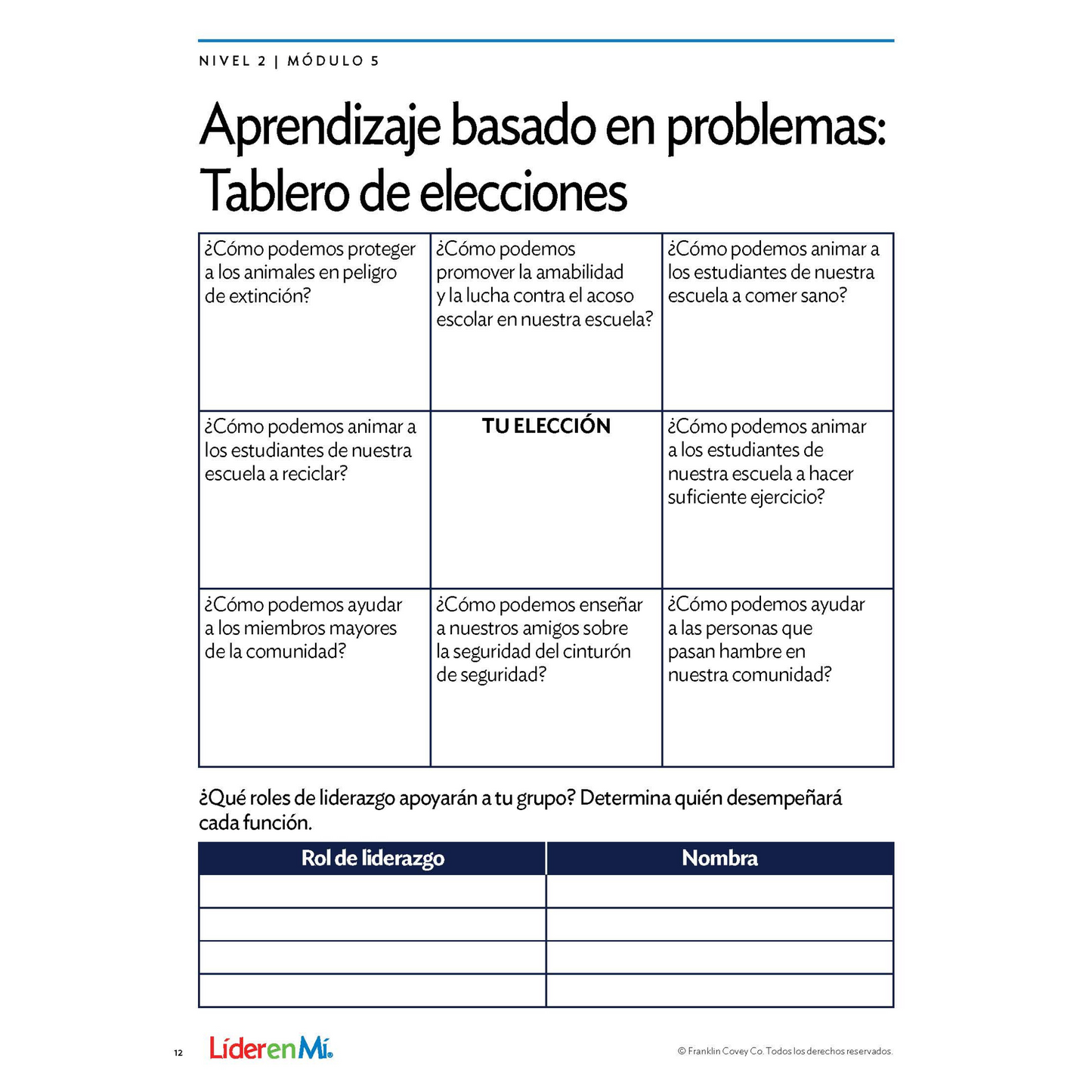 Curriculum Companion Level 2: Student Edition (Spanish)