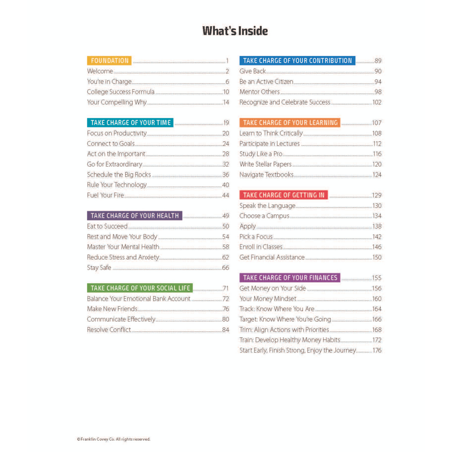 Take Charge: Student Leadership Guide