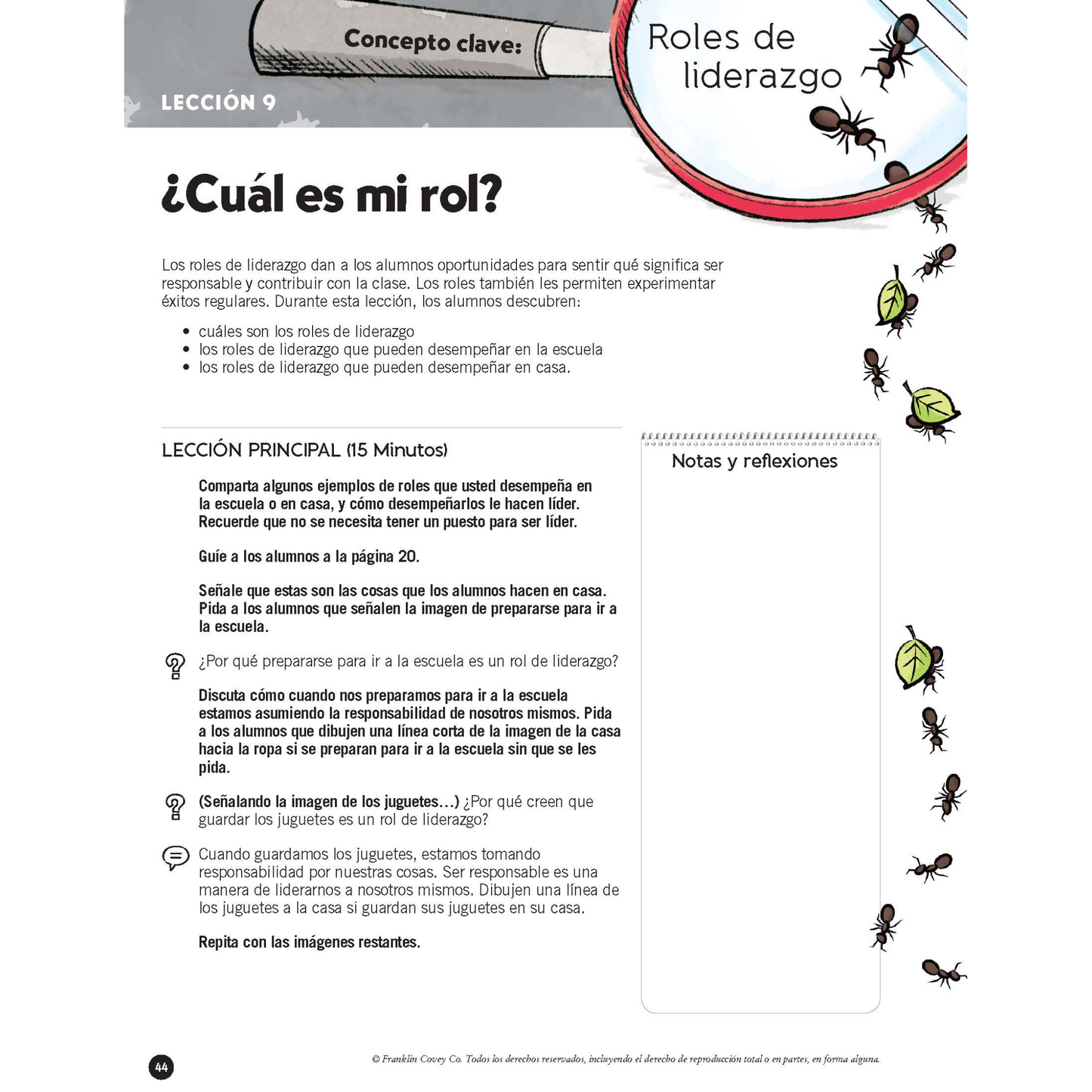 Leadership Guide Level K: Teacher Edition (Spanish)