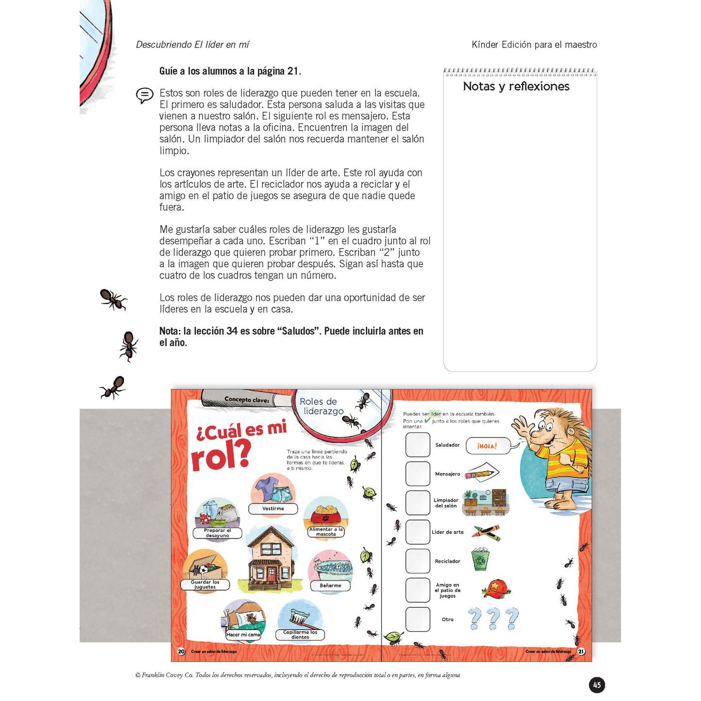 Leadership Guide Level K: Teacher Edition (Spanish)