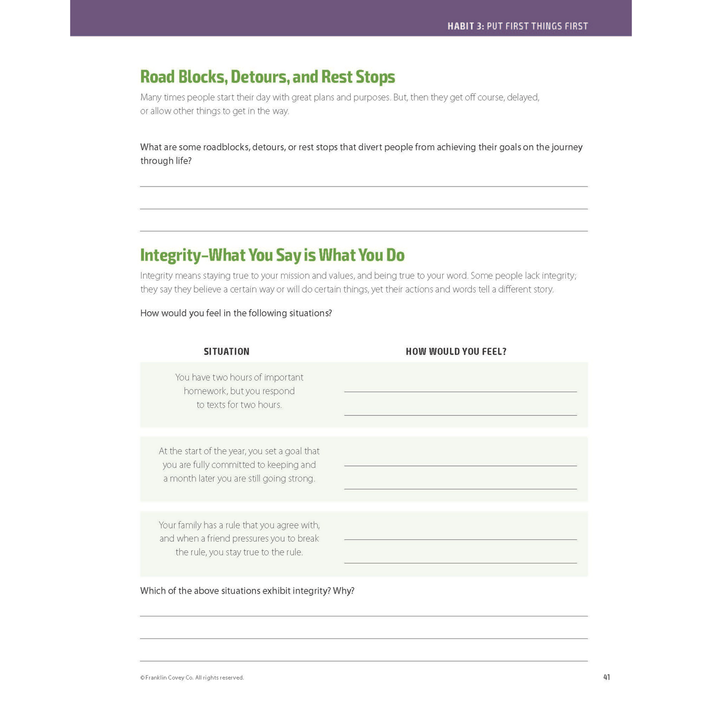 7 Habits of Highly Effective Teens: Student Discovery Guide