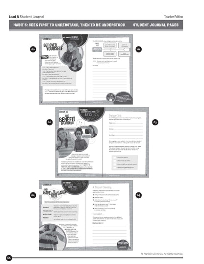LEAD Journal Level 8: Teacher Edition