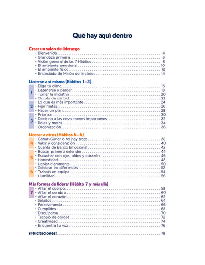 Leadership Guide Level 2: Student Edition (Spanish)
