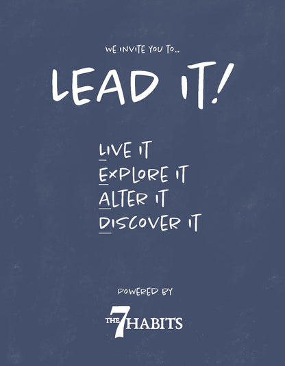 7 Habits Imagination Series Levels 7-8: Student Guide